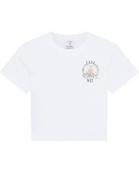 CASABLANCA - Casa Way Cropped T-Shirt - Lyst