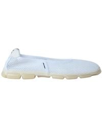 Miu Miu - Mesh Slip-On Flats - Lyst