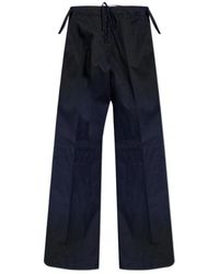 DSquared² - Tie-Waist Wide-Leg Pants - Lyst