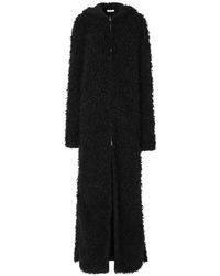 Fendi - Long-Pile Mohair And Wool Coat - Lyst