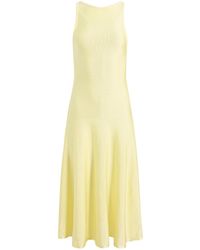 KHAITE - Sleeveless Dress With Boat Collar - Lyst