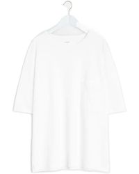 Lemaire - Boxy Short Sleeved T-Shirt - Lyst