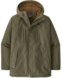 Patagonia - Isthmus Hooded Parka Coat - Lyst