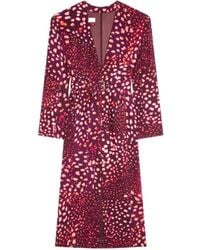 Dries Van Noten - Tailored Belted Dress - Lyst
