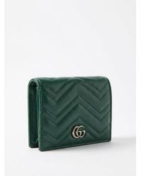 Gucci - Gg Marmont Card Case Wallet - Lyst