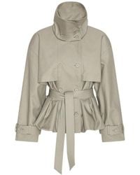 ROTATE BIRGER CHRISTENSEN - Totate Belted Double-Breasted Jacket - Lyst