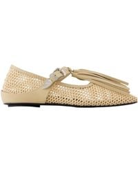 Toga - Mesh Ballerina Shoes - Lyst