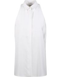 DARKPARK - Sleeveless Long Shirt Top - Lyst