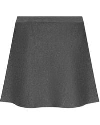 Samsøe & Samsøe - Salula Ribbed Skirt - Lyst