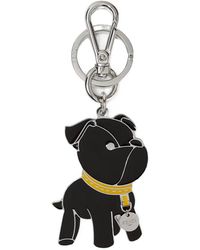 Fendi - Ito Dog Detailed Key Ring - Lyst