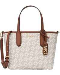 Michael Kors - Michael Eliza Logo Lettering Tote Bag - Lyst