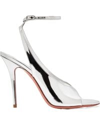 AMINA MUADDI - Anok Sandal 105 Mirror - Lyst