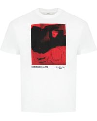 Givenchy - Graphic Printed Regular Fit T-Shirt - Lyst