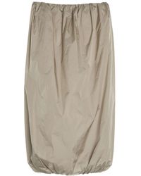 Amomento - Elasticated-Trim Shirring Top - Lyst
