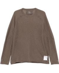 Satisfy - Waffle-Knit Raglan-Sleeve Sweater - Lyst