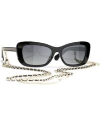 CHANEL - Full Frame Sunglasses - Lyst