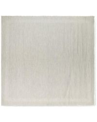 Emporio Armani - Modal Blend Scarf With Jacquard Logo Signature Capsule - Lyst