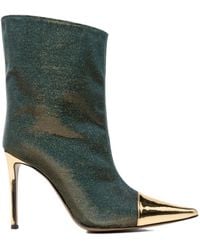 Alexandre Vauthier - High-Heeled Pointed Short Boots - Lyst