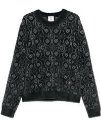 CASABLANCA - Logo-Pattern Knitted Jumper - Lyst