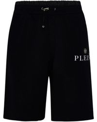 Philipp Plein - Logo-Plaque Track Shorts - Lyst