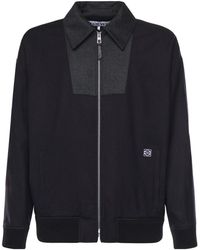 Loewe - Wool-Blend Track Jacket - Lyst