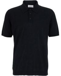 Roberto Collina - Mya Knitted Polo Shirt - Lyst