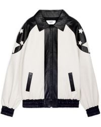 Celine - Loose Flag Teddy Jacket - Lyst