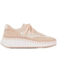 Chloé - Chloé Nama Low-Top Sneakers - Lyst