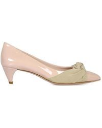 Miu Miu - Logo High Heels - Lyst