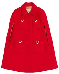Valentino - Drill Double Cape - Lyst
