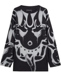 Y-3 - Chito Graphic Long-Sleeve T-Shirt - Lyst