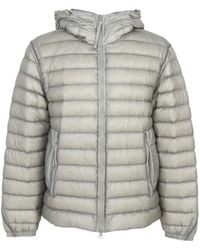 C.P. Company - Goggle-Detail Quilted Jacket - Lyst