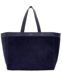 Anine Bing - Logo Printed Top Handle Bag - Lyst
