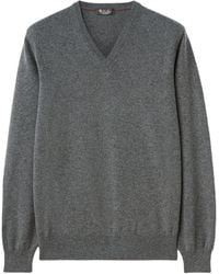 Loro Piana - Cashmere Long-Sleeved Sweater - Lyst