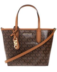 MICHAEL Michael Kors - Small Logo-Print Canvas Tote Bag - Lyst