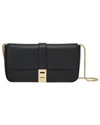 Ferragamo - Foldover-Top Chain-Linked Shoulder Bag - Lyst