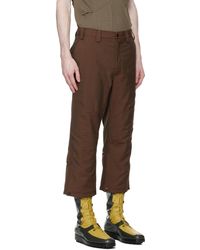Kiko Kostadinov - Tonino Utility Mid-Rise Trousers - Lyst