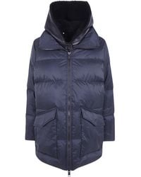 Yves Salomon - Long-Sleeve Hooded Padded Jacket - Lyst