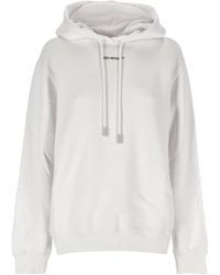 Off-White c/o Virgil Abloh - Logo-Print Cotton Hoodie - Lyst