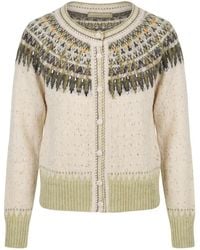 Ermanno Scervino - Long-Sleeve Cardigan - Lyst
