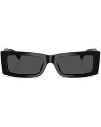 Jimmy Choo - Eyewear Rectangular Frame Sunglasses - Lyst