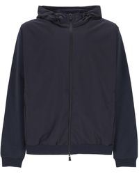 Herno - Hooded Zip Jacket - Lyst