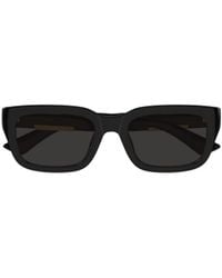 Bottega Veneta - Eyewear Rectangle Frame Sunglasses - Lyst