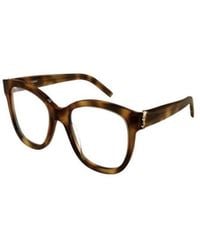 Saint Laurent - Eyewear Square Frame Glasses - Lyst