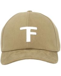 Tom Ford - Logo Cotton Baseball Cap - Lyst