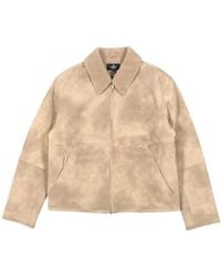 Represent - Shearling-Collar Jacket - Lyst