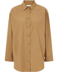 Agolde - Casual Poplin Shirt - Lyst