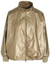 Herno - High-Neck Bomber Jacket - Lyst