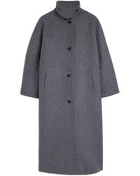 Jil Sander - Stand Collar Long Coat - Lyst