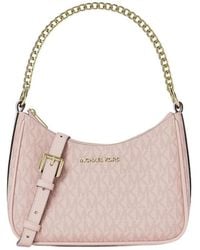 Michael Kors - Jet Set Small Signature Logo Convertible Crossbody Bag - Lyst